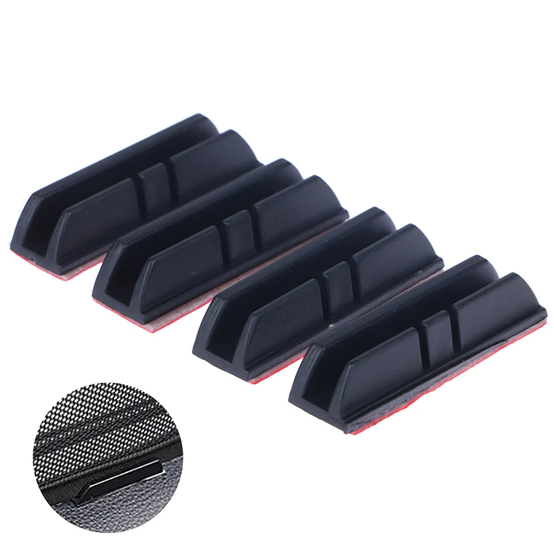 4 Pcs Car Side Window Plastic Clips Car Window Sunshade Curtain Curtain Clip Summer Protection Window Film Fixed Accessories