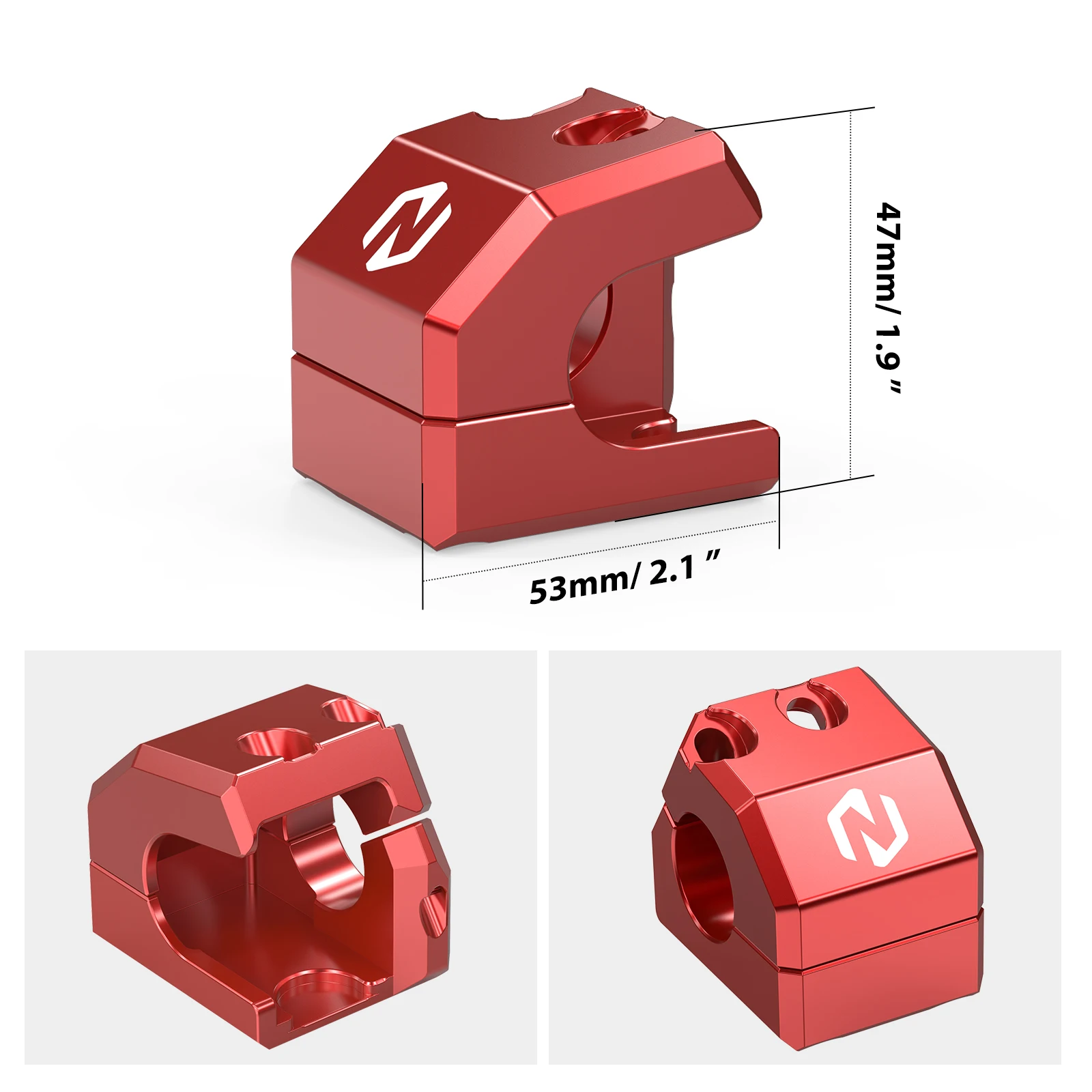 For GasGas EC 250 250F 300 350F 2021-2025 EX MC MCF ES 125 250 350 450 2024-2025 Front Brake Master Cylinder Protector Clamp Kit