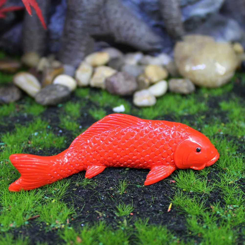 

5pcs Mini Natural Tank Decor Ocean Sea Animals Figurines For Zen Garden Pond Desktop Aquarium Fish Decor Garden Koi Fish