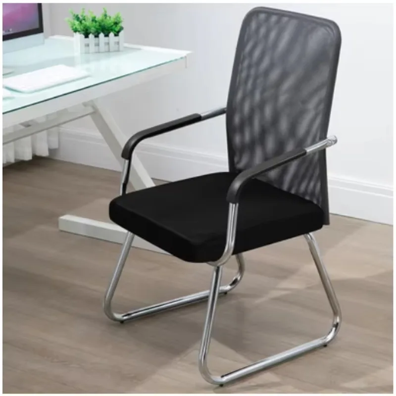 

Sell Well Color Block Mesh Chair Office Visitor Chair Mesh Backrest Computer Chair