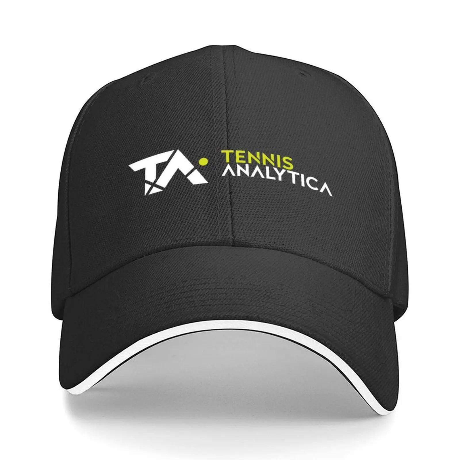 

Tennis Analytica Primary Logo Baseball Cap dad hat Big Size Hat Beach Luxury Cap Mens Hats Women's