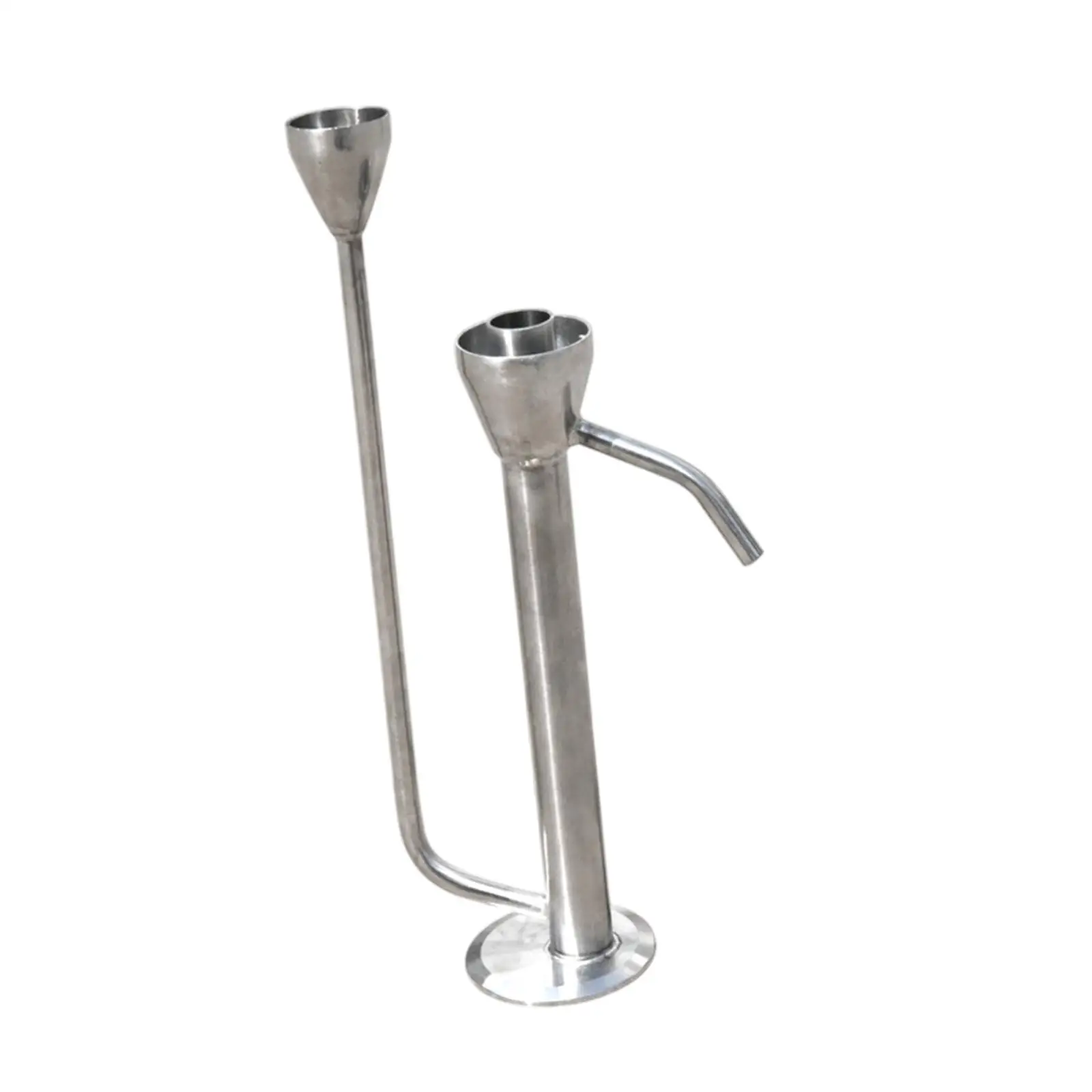 Stainless Steel Distiller Parrot Tube Durable 34cm Homebrewing Accessory for Measuring Alcohol During Runs