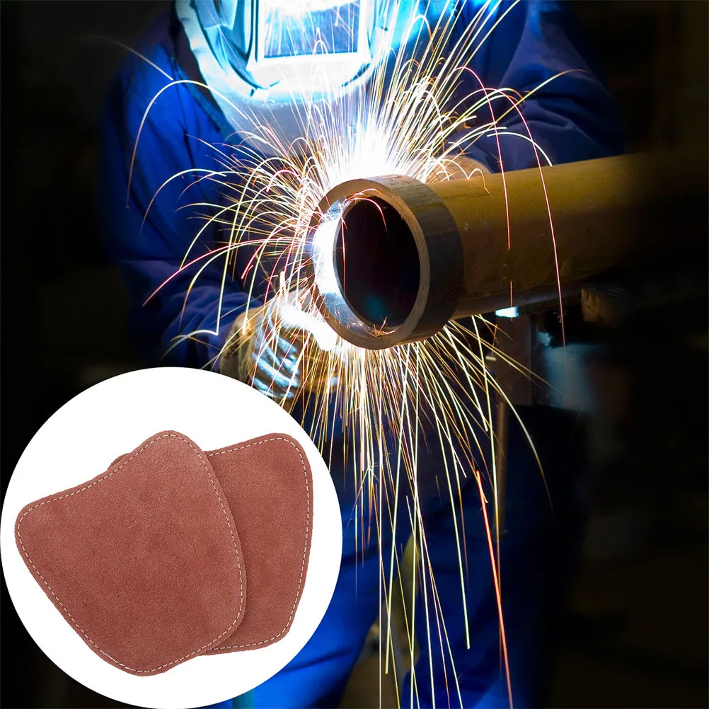 

1 Pair Welding Foot Guard Fake Work Boot Protector Heat Resistant Shoe Covers For Welding Grilling Construction Boot