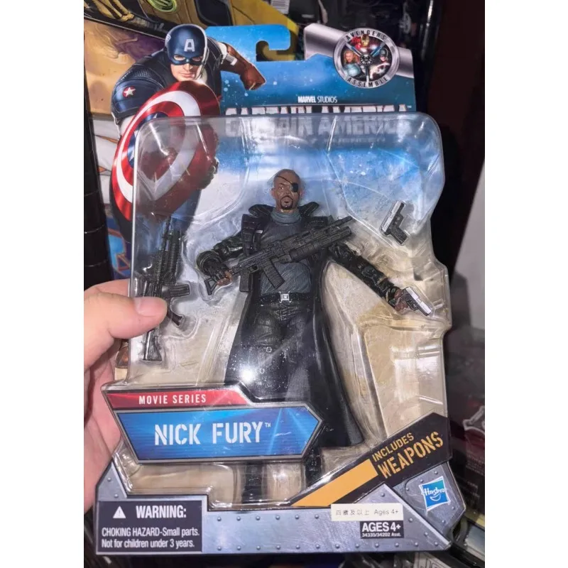 Neue Original Hasbro Marvel Legends Serie NICK FURY Actionfigur Modell Spielzeug Geburtstagsgeschenk Sammlung