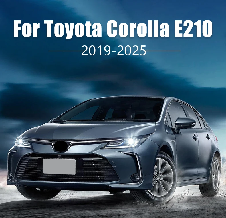 Für Toyota Corolla E210 2019 2020 2021 2022 2023 2024 2025 Hybrid ABS Auto Beifahrer-Handschuhfach Armlehnen-Einsatz Trennwand Aufbewahrungsbox – Detail 1