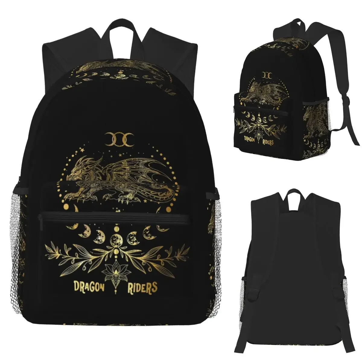Basgiath War College Dragonriders Student Backpack School Bag Hiking Travel Daypack for Boys Girls Fashion Bookbag Shoulder Bags