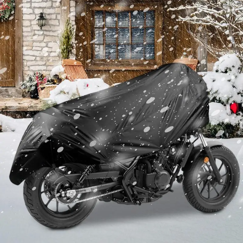 Motorcycle Cover Motorcycle Lightweight Half Cover Outdoor Protector Dustproof Sun Protection For All Weather Vehicle Automotive