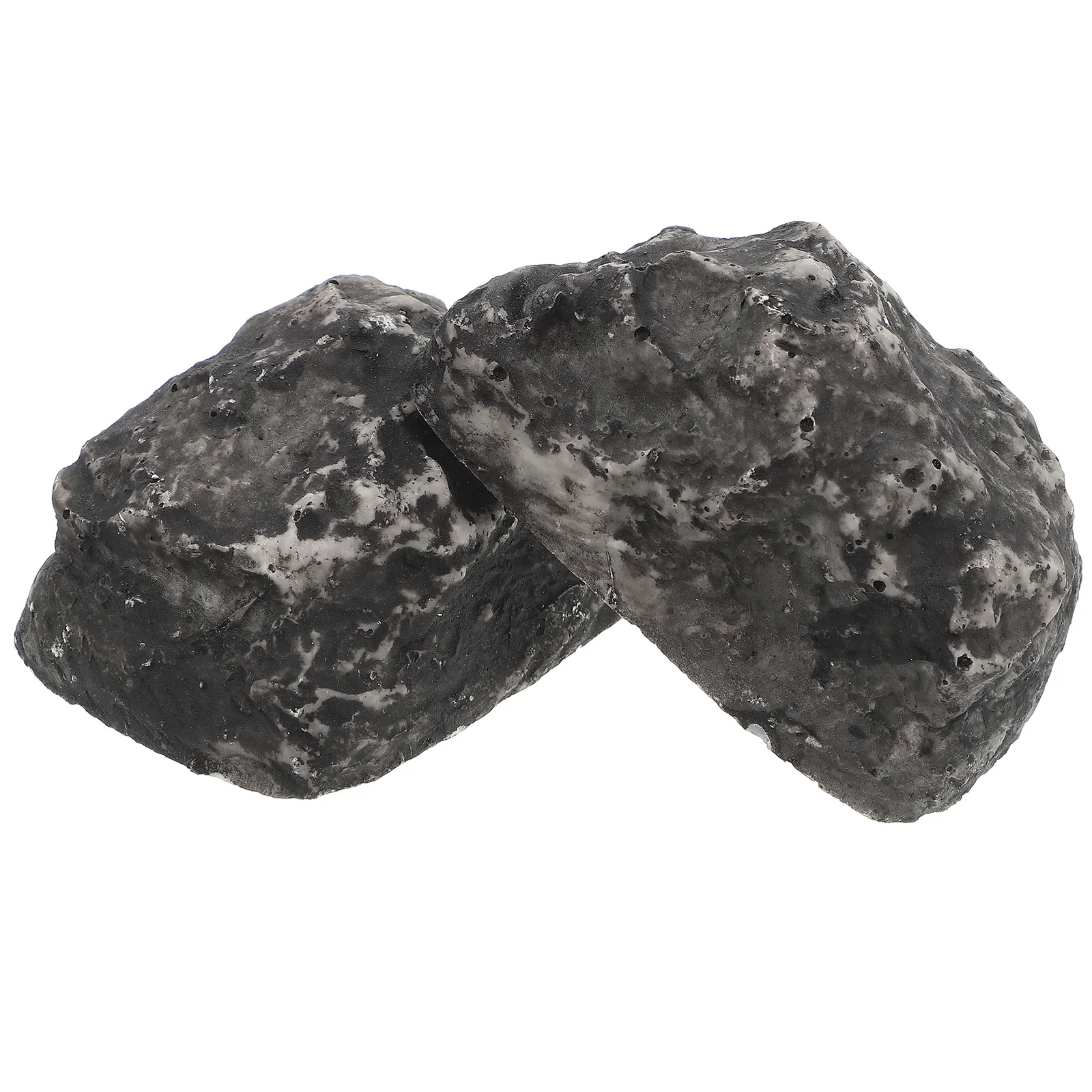 Stone-type Resin Key Box Hidden Storage Case Artificial Stone Key Hider Key Holder (Stone Cover + Stopper)
