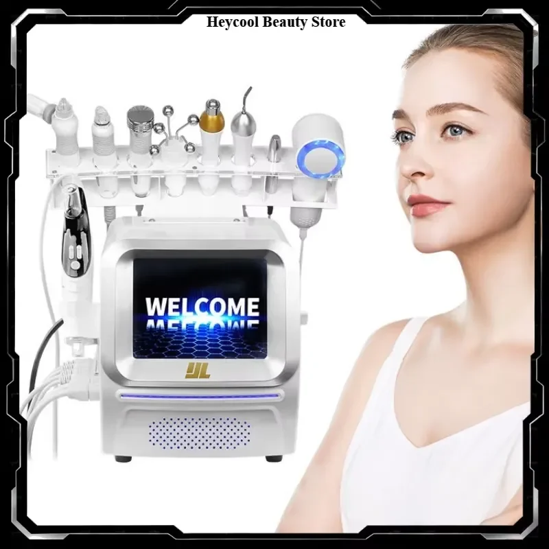 2026 Newest Multifunctional Care 9 in 1 Blackhead Remover Exfoliation Lifting Hydrodermabrasion Machine
