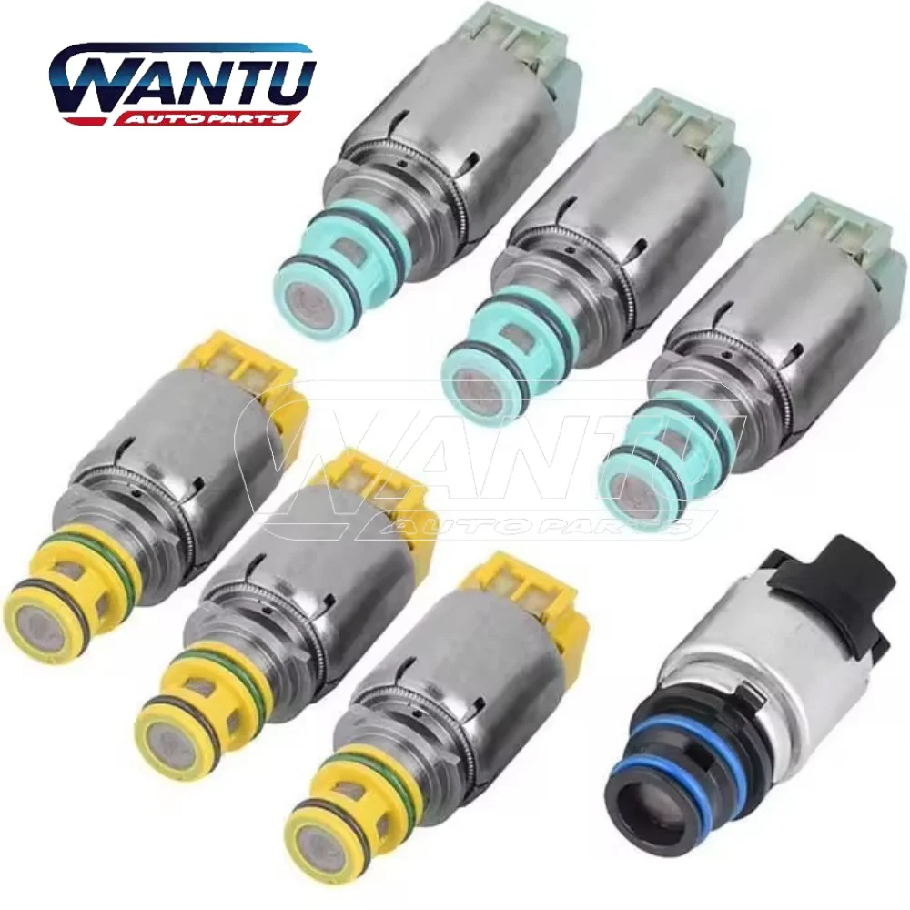

Original brand new 6T40E 6T40 6T45 6T50 7-piece automatic transmission solenoid valve kit, suitable for Buick and Chevrolet.