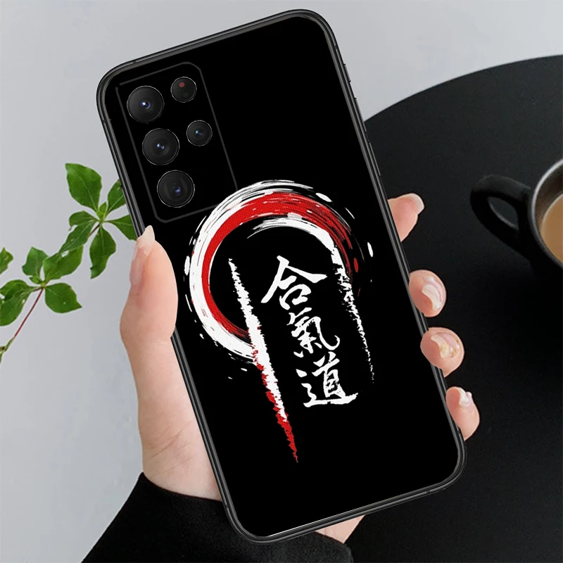 Taekwondo Judo Aikido Phone Case For S24 S23 S22 S21 S20 Ultra S20 S22 S21 S23 S20 FE S24 Plus