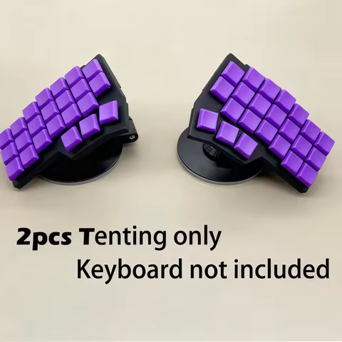 Magnetic Tenting Custom Detachable Bracket for Split Keyboard Phone Tablets Adjustable 360-degree and Height Gaming Accessories