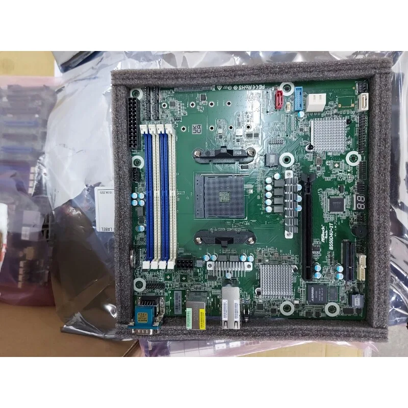 Motherboard B550d4u-2t Matx X710 10gbe Ipmi Amd Ryzen 5000