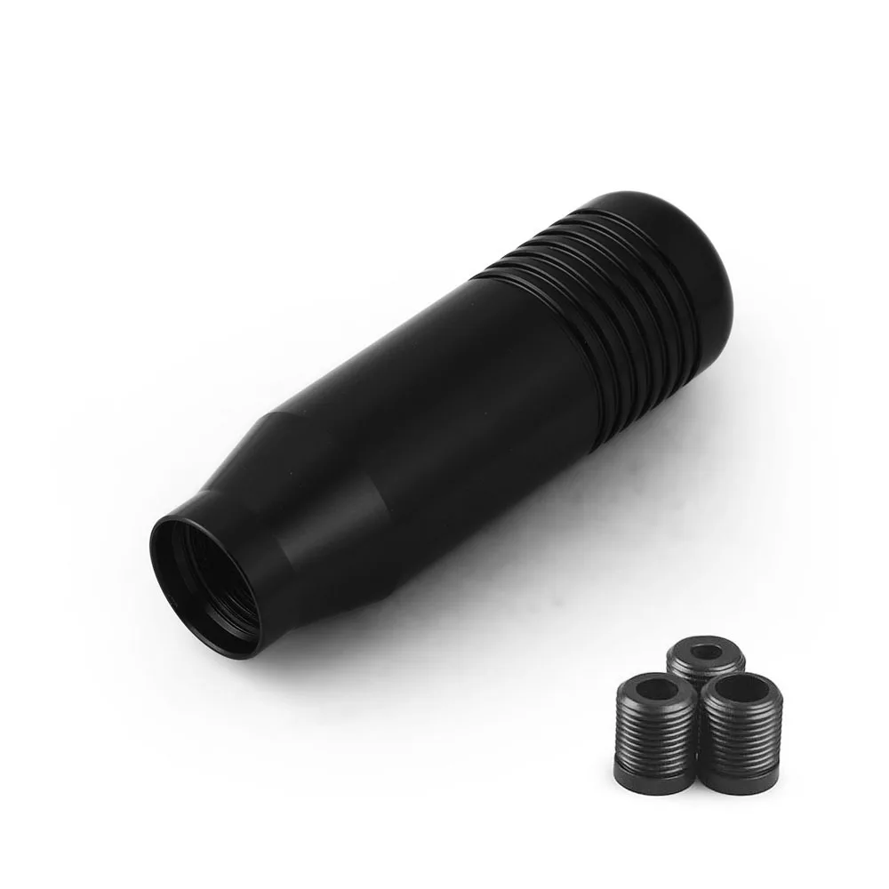 8,5 cm auto ctylish pookknop stok handgeschakelde universele auto aluminium verlengde versnellingspook versnellingskopknop