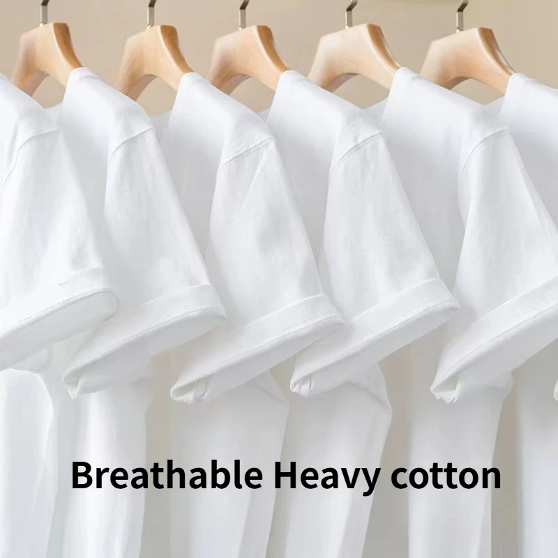 

Oversized Unisex Streetwear Women's Style T Shirt Cotton Men Tops Tees Casual Trendy Short Sleeve O-Neck Comfortable Breathable