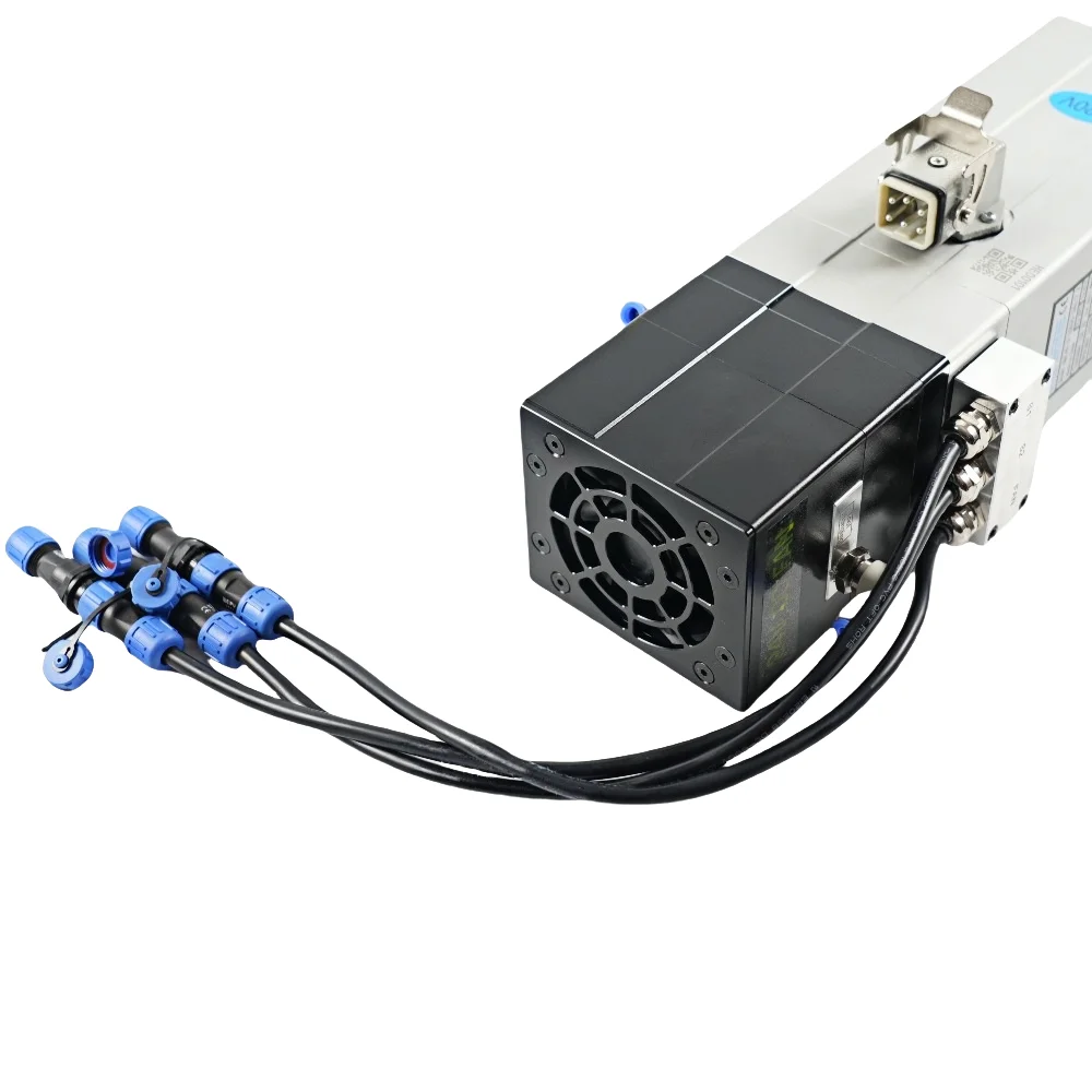 Motor Spindle Pendingin Udara ATC GDL40.5-I20-24Z/2.2 2.2KW ISO20 24000rpm untuk Mesin CNC