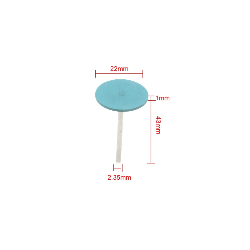 12pcs Silicone Point  Rubber Mounted Polisher 2.35mm Shank  Jewelry Grinding Head Rotary Tools