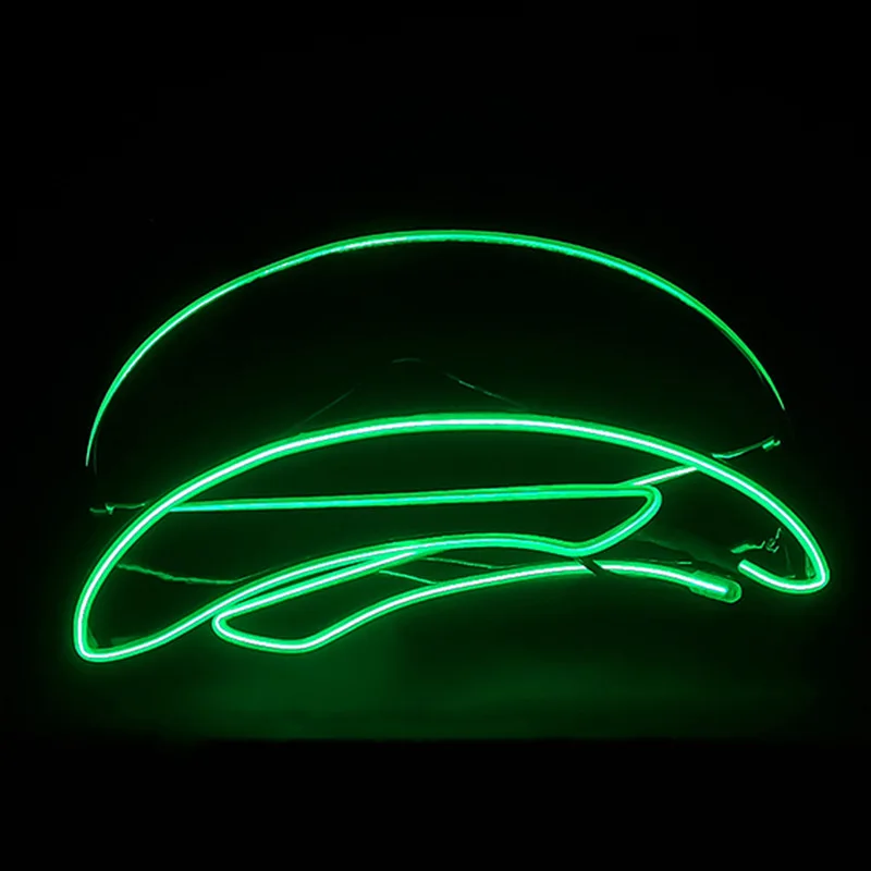 Gafas Cyber Punk con luz LED que brillan en la oscuridad, máscaras para Navidad y Halloween