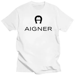 Mannen T-Shirt Nieuwe Aigner Logo T-Shirt Tops Kleding T-Shirt Vrouwen