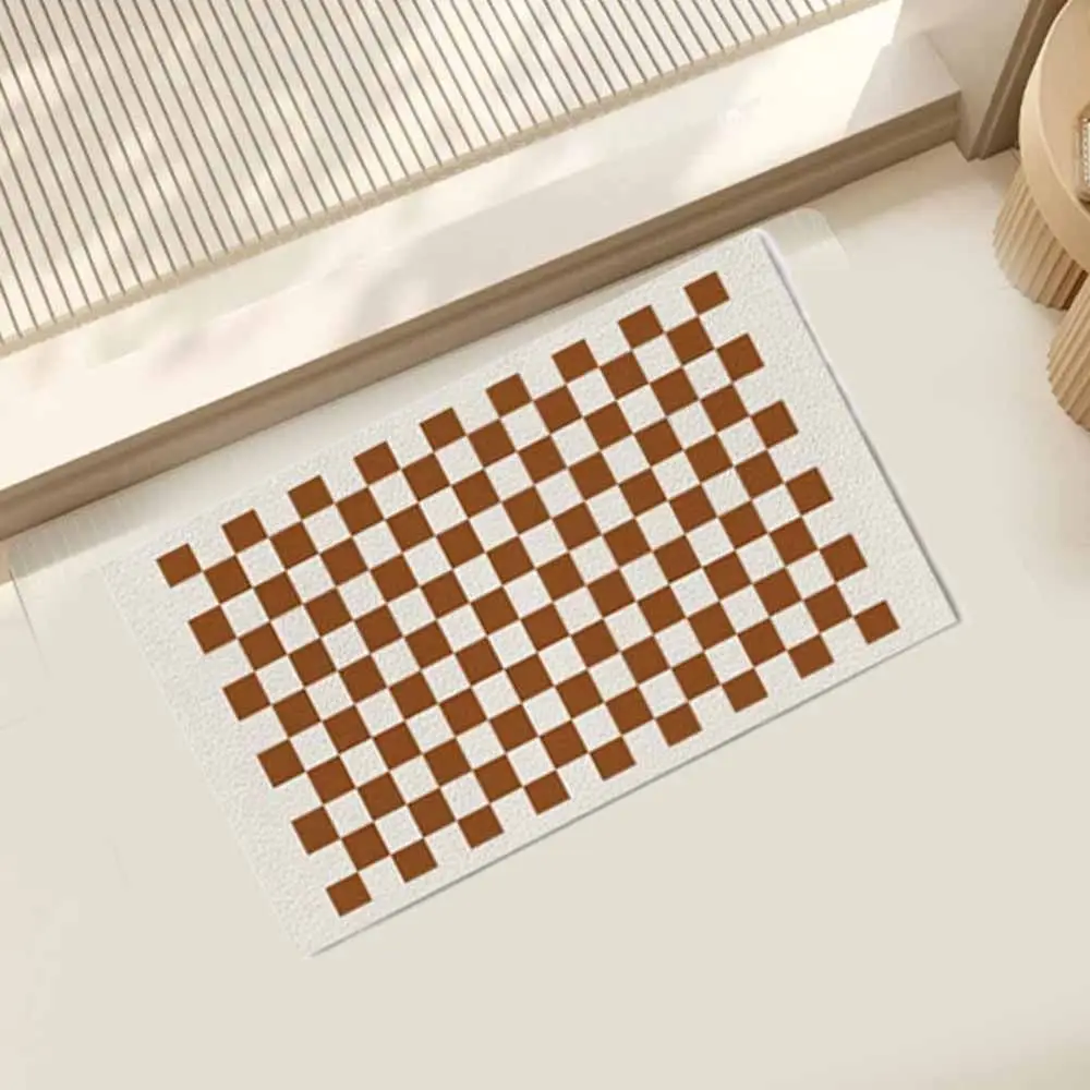 2Pcs/Set Water Absorbent Kitchen Floor Mat Durable Wipeable Long Floor Mat Japanese Style Diatomite Mud Bath Rug Entrance