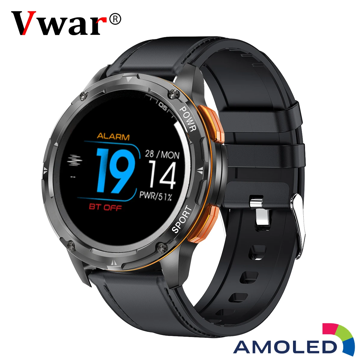 

2024 Original TANK T2 Ultra Smart Watch Men AOD Smartwatch Sport Fitness AMOLED 5ATM Waterproof Bluetooth Call Men's Watches