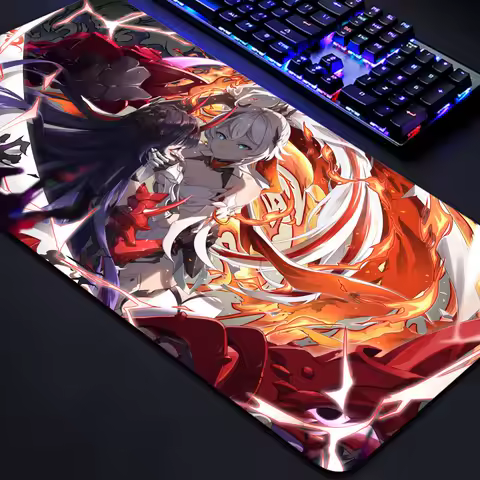 H-Honkai Impact 3 Mouse Pad Mousepad Deskmat Playmat Laptop Mouse Pad Gamer Anime Office Gaming Keyboard Rubber Carpet Deskpad