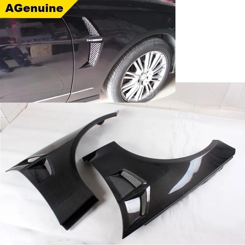 

Carbon fiber carlsson style body kit car front side racing fenders for Mercedes benz E class E212