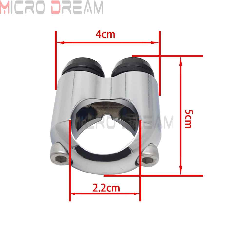 Dubbele Momentary Knoppen Motorfiets 7/8 "& 1" Stuur Schakelaar Motor Claxon Elektrische Start Kill Lamp licht AAN UIT