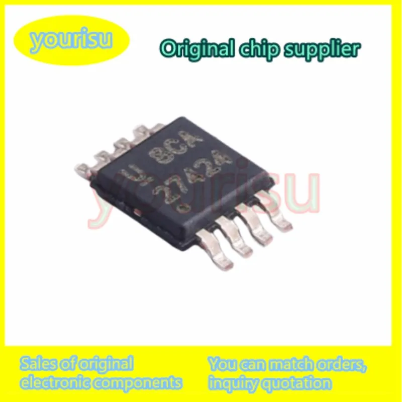 10Pcs/Lot UCC27424DGNR UCC27424DGN UCC27424 27424 IC GATE DRVR LOW-SIDE 8MSOP Chip