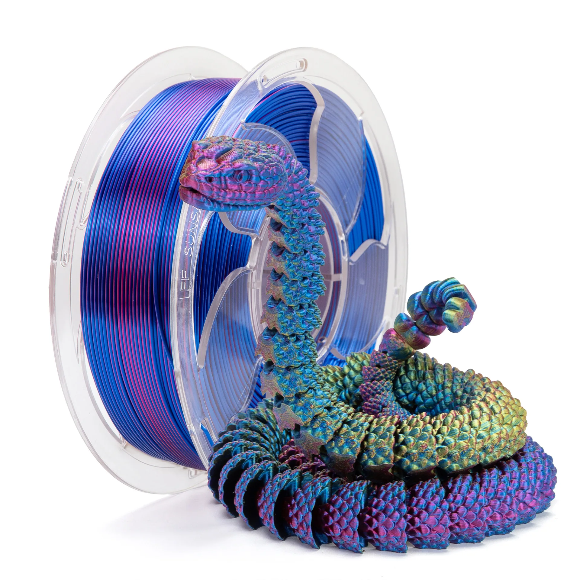 

3D printing consumables PLA consumables luminous silk PLA three-color consumables 1.75mm 3D printer consumables 250g