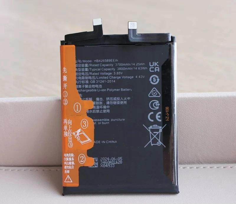 ,. For Honor V40 Light Luxury Edition Original Mobile Phone Battery ALA-AN70 New,. Decrypted/No Boot Required