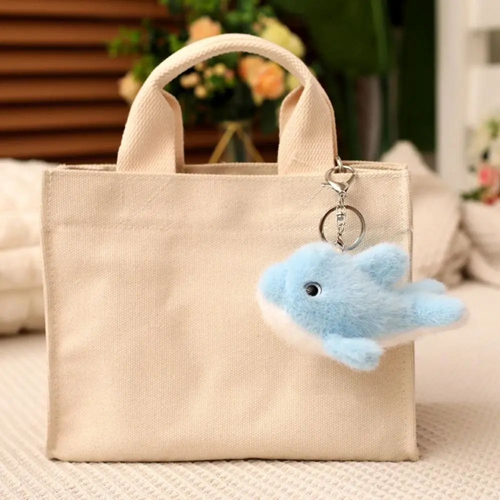 Porte-clés en peluche DolDave, animal de l'océan, breloques de sac à dos, animal en peluche, pendentif de sac de dessin animé