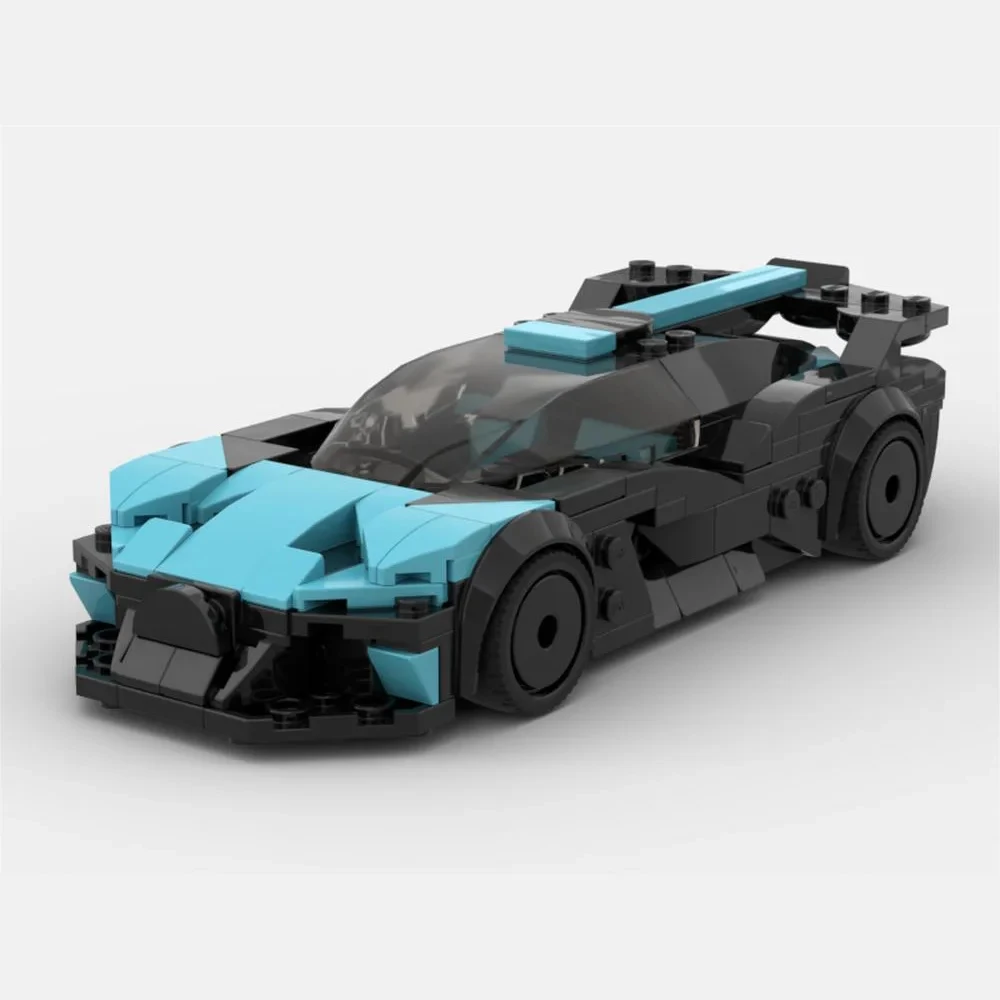 

295PCS MOC Speed Champions Bolide Concept SportsCar Model Building Blocks Technology Bricks DIY Creative Assembly Kid Toys Gift