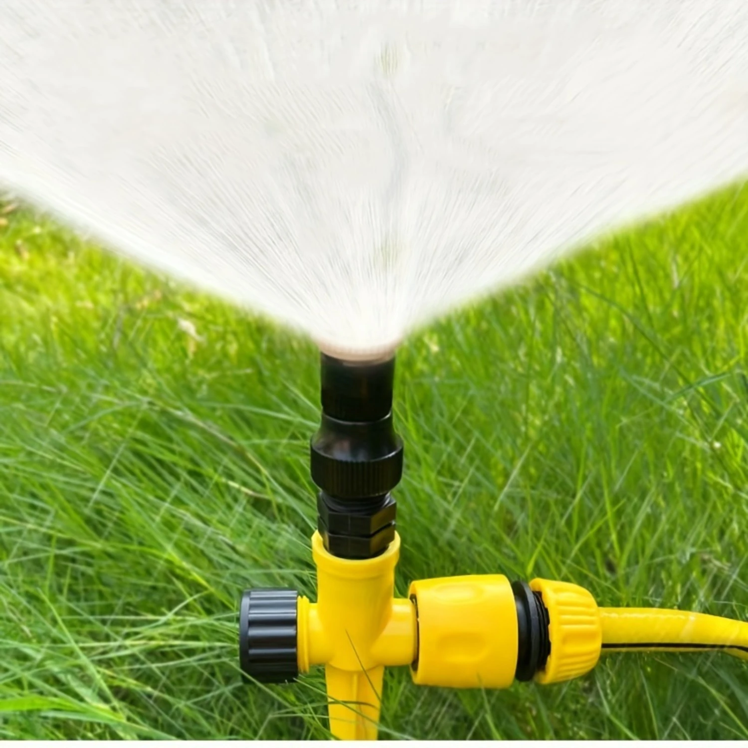 4PC ใหม่หัวสปริงเกลอร์,หมุนอัตโนมัติระบบชลประทานสวนสนามหญ้า Sprinkler Patio, garden Sprinkler สปริงเกลอร์สนามหญ้า,90 ° /180