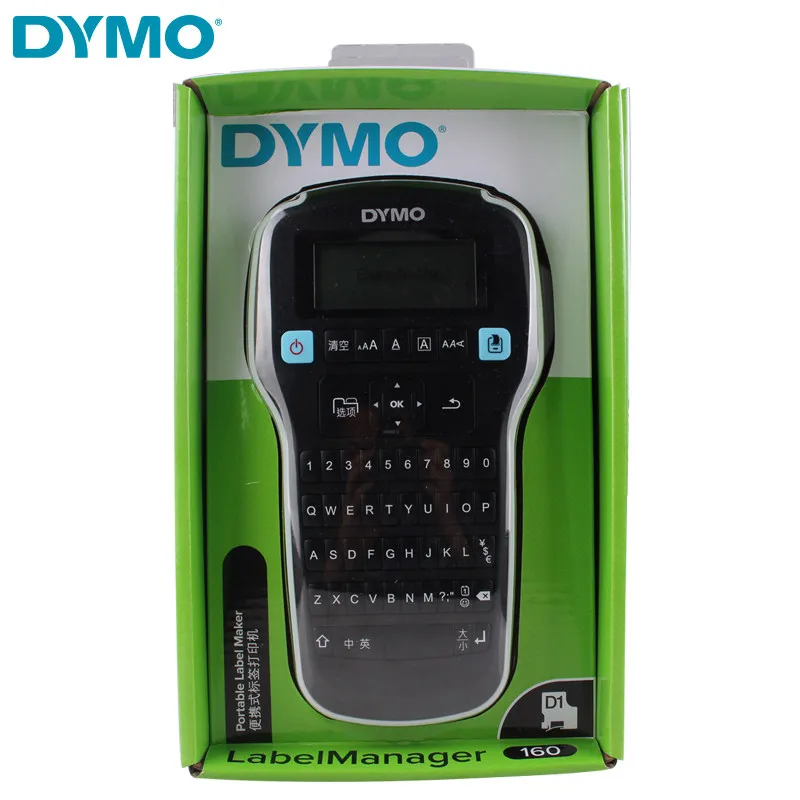 DYMO LM160 LM-160 LabelManager Label Maker for 6mm/9mm/12mm 45013 45010 45018 45021 45023 40913 43613 D1 label tapes