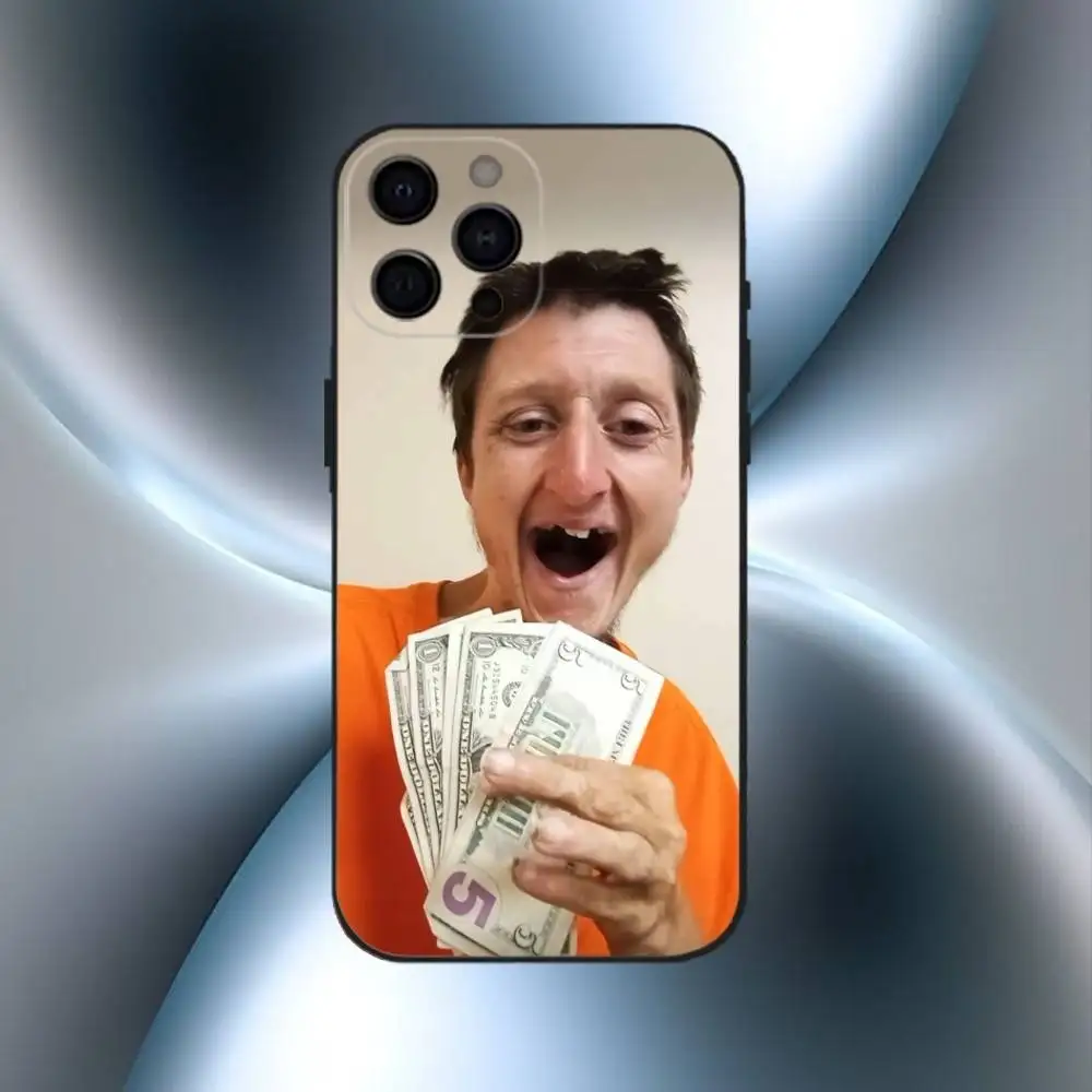 Funny D-Daniel Larson Meme Phone Case For iPhone 16,15,14,13,12,17,Pro Max,Plus Silicone Black Case