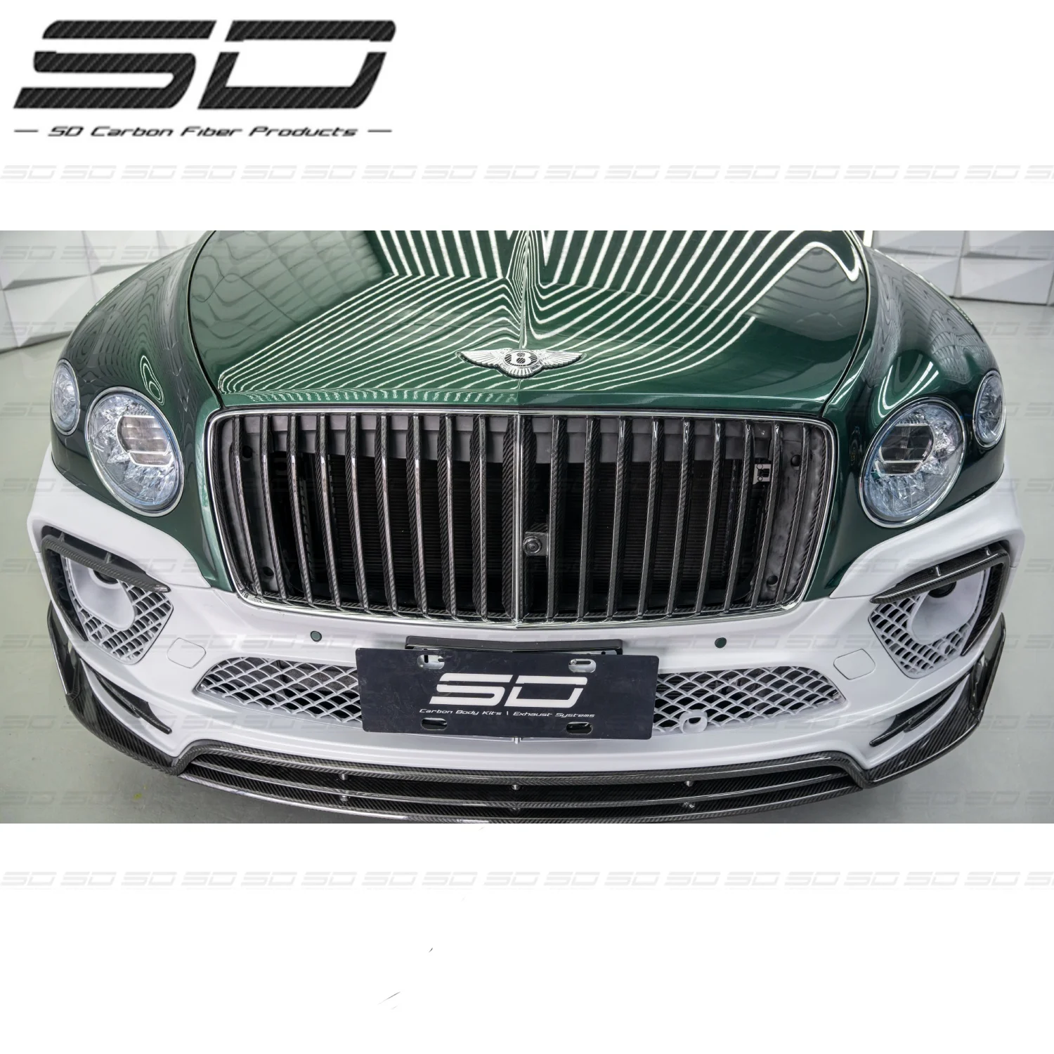 New Products MSY Style  Dry Carbon Fiber Bodykit  Front Bumper Side Skirts Rear Bumper Rear Spoiler for for Bentley  Bentayga