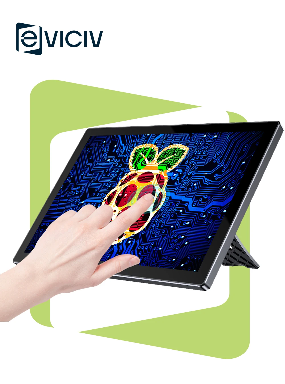 EVICIV 10.1 Inch Portable Monitor TouchScreen Raspberry Pi 2 3 4