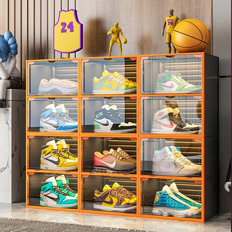 

Plastic Shoe Rack Storage Organizer Cabinet Multifunctional Furniture Shoemakers Zapateras Para Ahorrar Espacio Display Cabinet