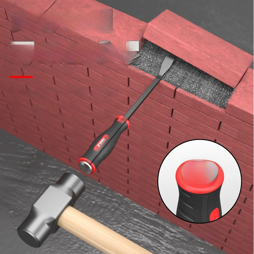 

1 шт. 8/12/18-дюймовый усиленный демонтажный лом с нескользящей рукояткой, промышленный лом для шин, для подъема и разбивания.