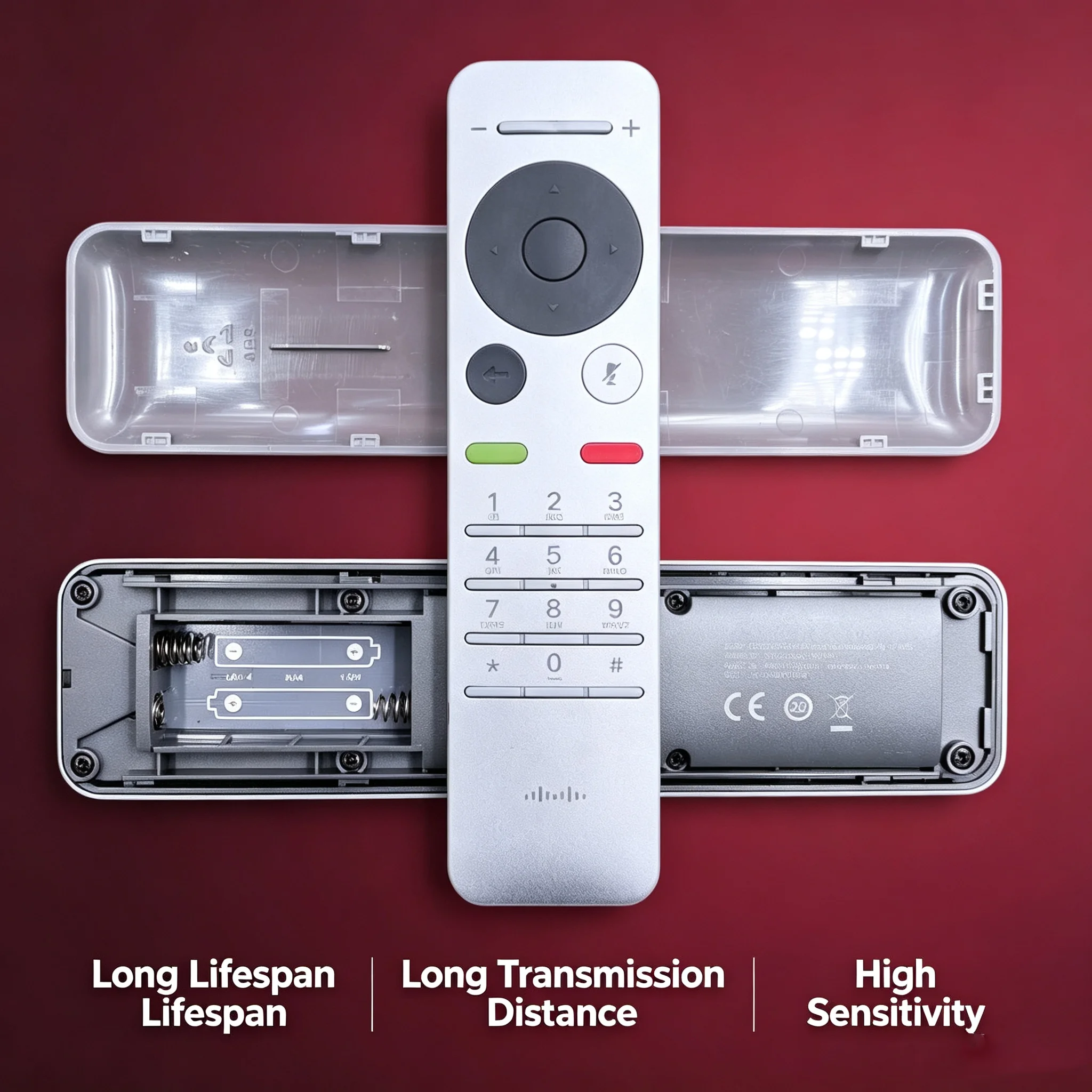 Remote Control CTS-RMT-TRC6 For Cisco TelePresence SX10 SX20  Video Conferencing