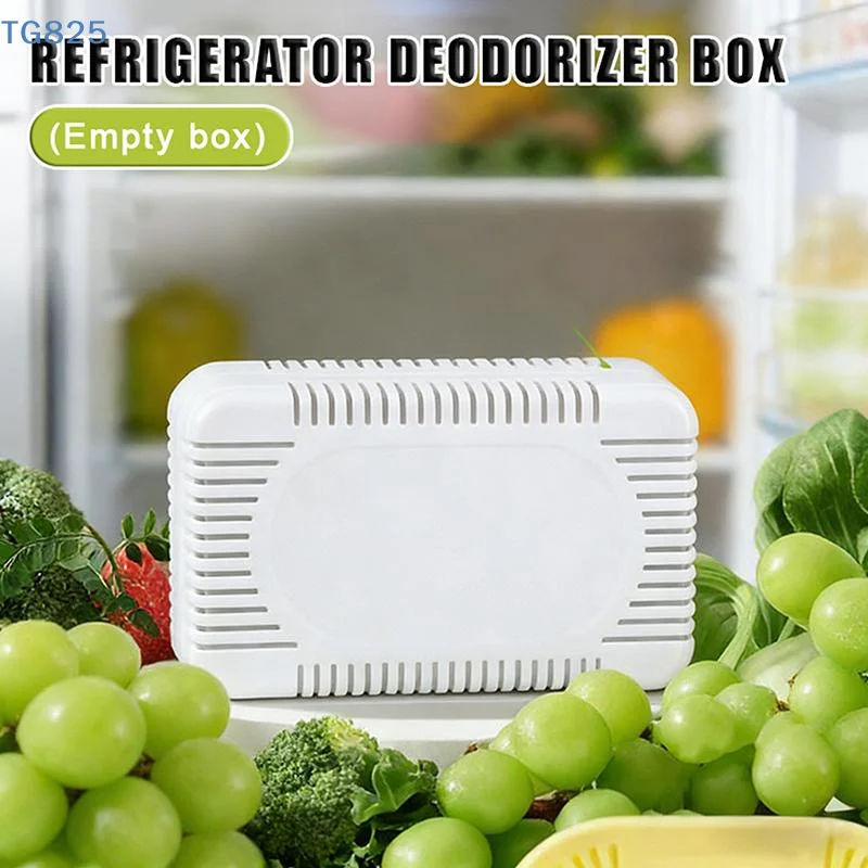 【AN】1/2/5pcs Empty Refrigerator Deodorizer Box Reusable For Keeping Fridge Fresh Removing Odors And Extending Food Shelf Life