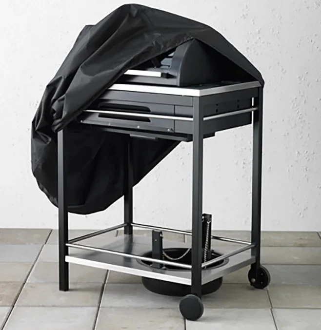 BBQ Cover Outdoor Dust Waterproof Weber Heavy Duty Grill Cover Rain Protective outdoor Barbecue cover bbq grill black