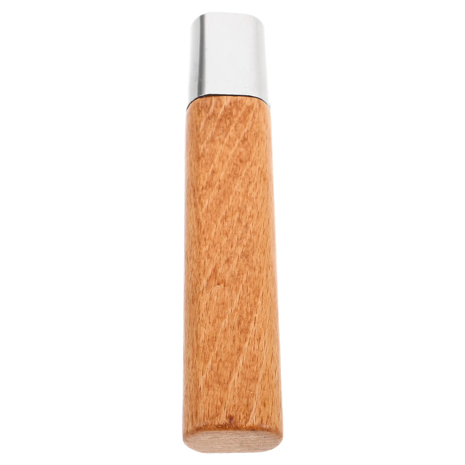 Wooden Iron Replacement Knife Handle for Kitchen Cutter Ergonomic Grip DIY Knife Making Parts Chopping Repair Accessories