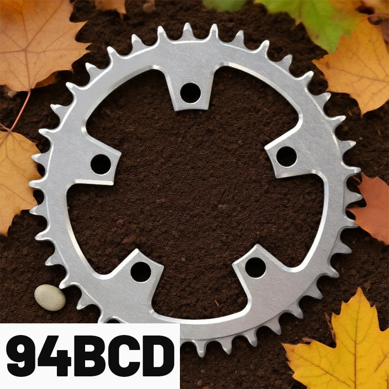

94 bcd 5 bolt chainring narrow wide 32 34 36 38 40 42 44 46 teeth sprocket 9s 10s 11s 12s road bike single chainring