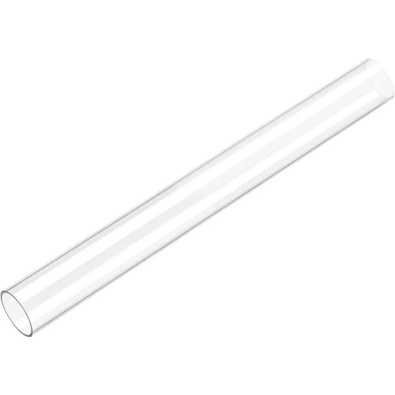 

Naxilai, 1 шт., прозрачная жесткая трубка, 21 мм (0,83 дюйма), внутренний диаметр x 25 мм (0,98 дюйма), наружный диаметр x 305 мм, длина 1 фута, круглая пластиковая поликарбонатная трубка