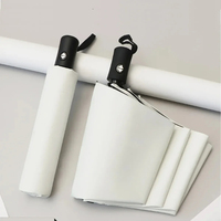 8 Ribs Travel Rain Sun Windproof Multi-color Travel Umbrella Manual Opening and Closing