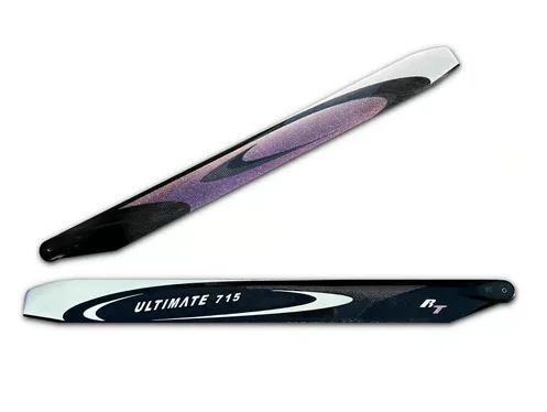 RotorTech 715mm Ultimate Flybarless Main Blade Set