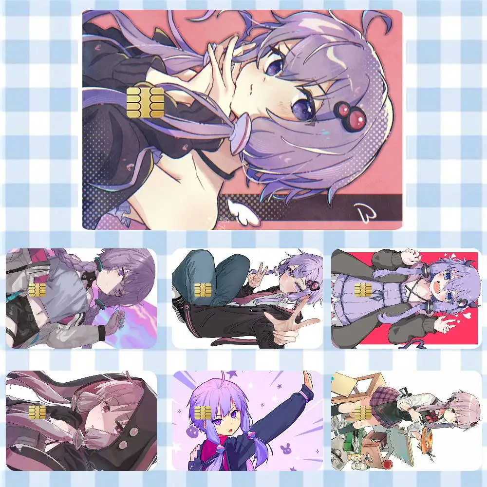 

Yuzuki Y-Yukari Sticker Film Tape Skin for Credit Card Debit Card Waterproof Stickers Cartoon