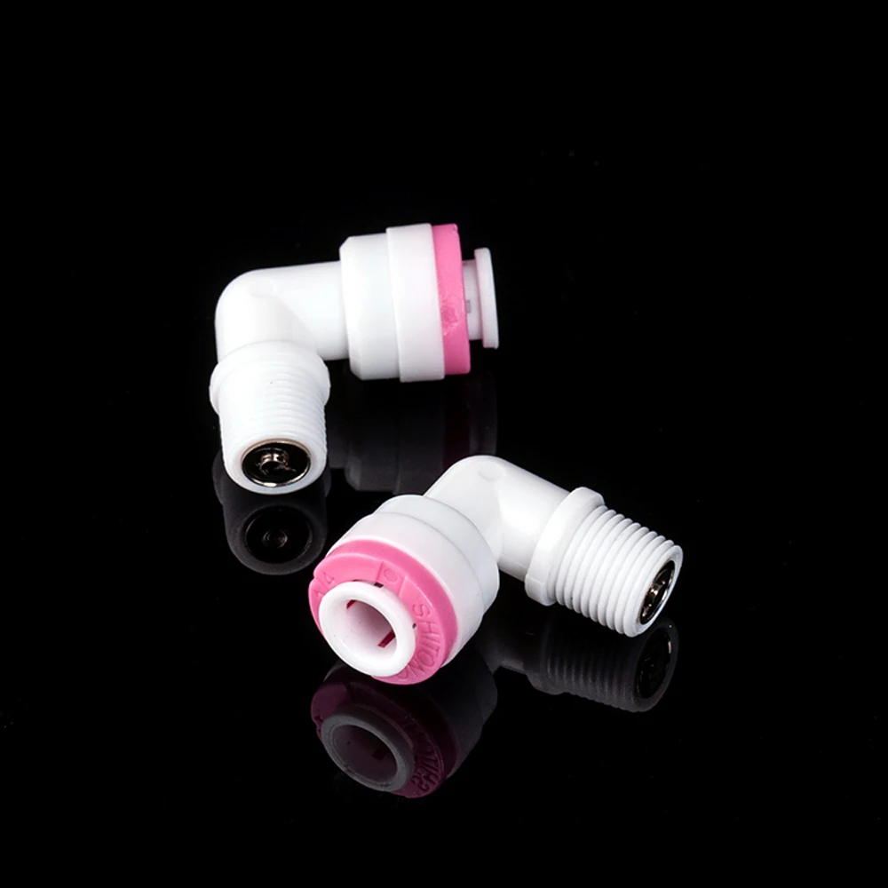 

Подходит для 1/4 "OD Трубы x 1/8" BSP Мужской Колено push Fit Труба обратный односторонний обратный клапан для обратной системы фильтров воды